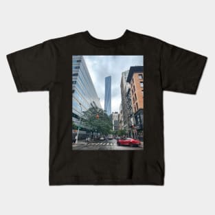 Murray Street, Tribeca, Manhattan, NYC Kids T-Shirt